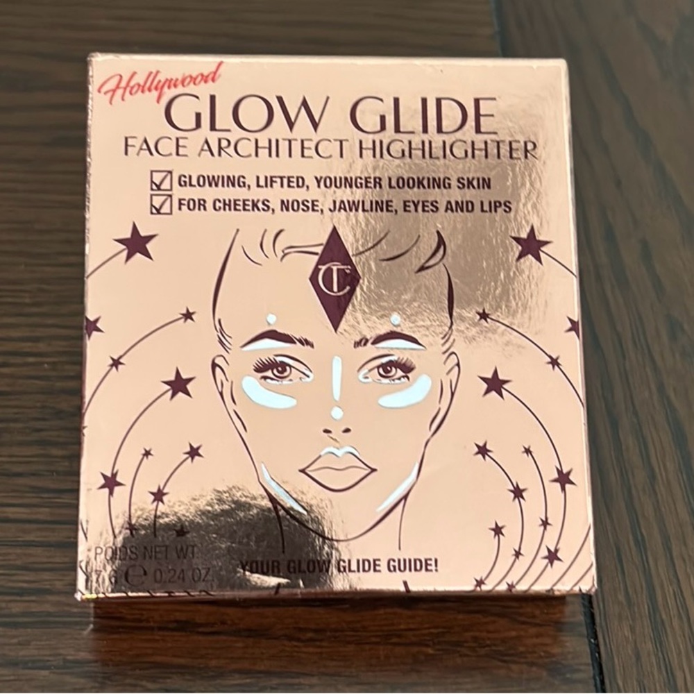 HOLLYWOOD GLOW GLIDE FACE ARCHITECT HIGHLIGHTER-CHAMPAGNE GLOW - Brand new